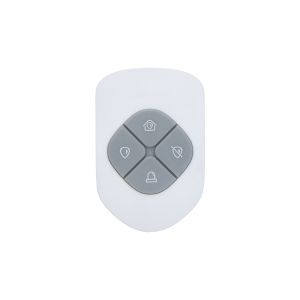 GOLIATH | Fernbedienung | LED-Statusanzeige | Paniktaste | Taschenformat | Weiß | SpaceControl