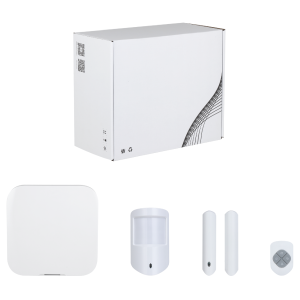 GOLIATH | Hub 4G Pro | MotionProtect | Spacecontrol | DoorProtect | Weiß | Starterkit Pro 4G