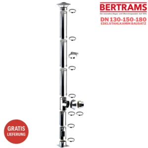 Edelstahlkamin Bausatz