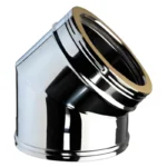 Bogen Edelstahlkamin