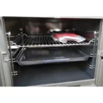 Plamen | Küchenofen Holzherd Slavonac N schwarz, rechte Version - 8 kW Dauerbrandherd EEK A+