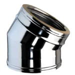 Bogen Edelstahlkamin