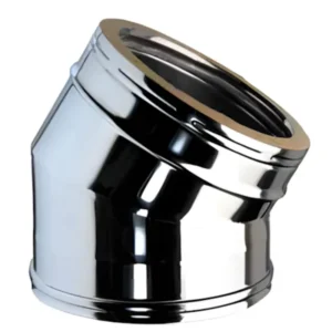 Bogen Edelstahlkamin