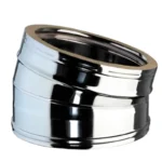 Bogen Edelstahlkamin