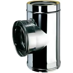 T-ANSCHLUSS 90° Edelstahlkamin