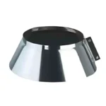 ROSETTE(WETTERKRAGEN) Edelstahlkamin DW