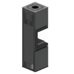 HITZE | GABI Moderner freistehender Kamin