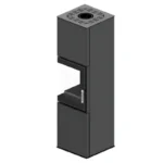 HITZE | GABI Moderner freistehender Kamin