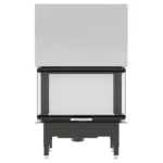 Hitze | 68x43.CG moderner Kaminofeneinsatz