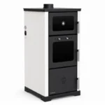 Wasserführender Holzherd Vera Oven Hydro weiss