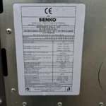 Senko C-35-Typenschild