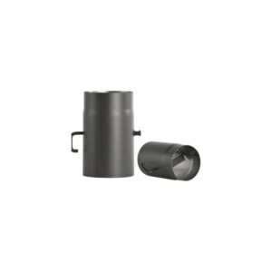 Bertrams Ofenrohr 25 cm mit Drosselklappe | 2 mm Senotherm UHT-HYDRO