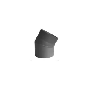 Bertrams Ofenrohrbogen 30° geschweißt ohne Putztür | 2 mm Senotherm UHT-HYDRO